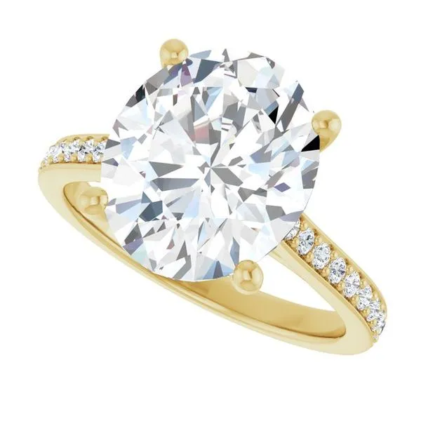 Claw-Prong Engagement Ring Image 5 Natale Jewelers Sewell, NJ