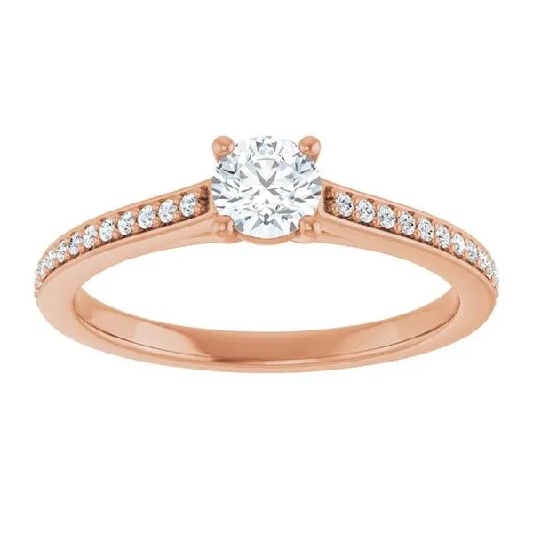 Claw-Prong Engagement Ring Image 3 Jimmy Smith Jewelers Decatur, AL