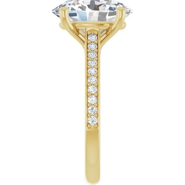 Claw-Prong Engagement Ring Image 4 Raleigh Diamond Fine Jewelry Raleigh, NC