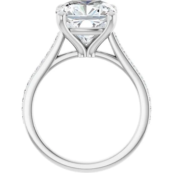 Claw-Prong Engagement Ring Image 2 Natale Jewelers Sewell, NJ