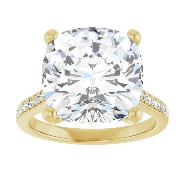 Claw-Prong Engagement Ring Image 3 Jimmy Smith Jewelers Decatur, AL