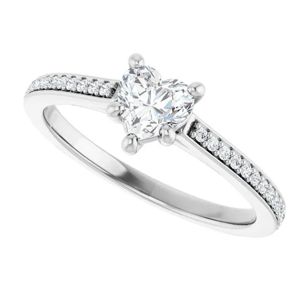 Claw-Prong Engagement Ring Image 5 J. Thomas Jewelers Rochester Hills, MI