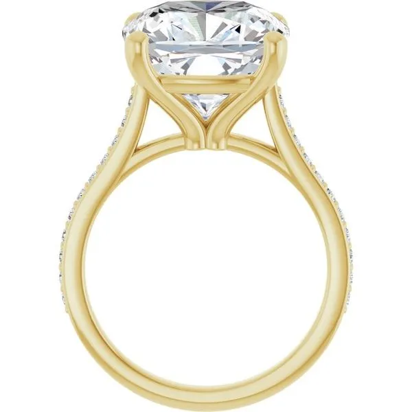 Claw-Prong Engagement Ring Image 2 JF Jones Jewelers Rochester, NY