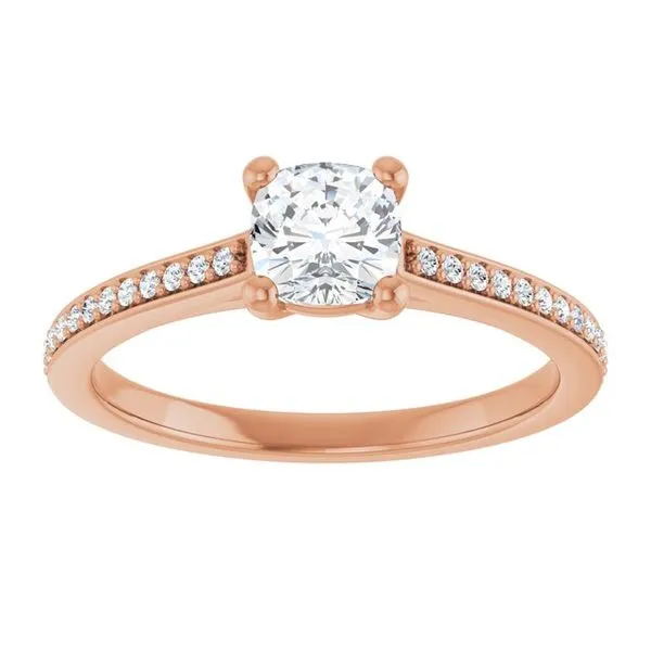 Claw-Prong Engagement Ring Image 3 Raleigh Diamond Fine Jewelry Raleigh, NC