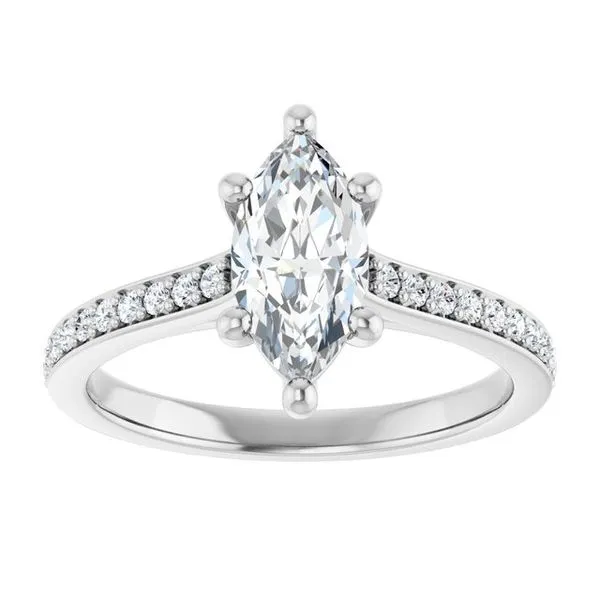 Accented Engagement Ring Image 3 Mark Jewellers La Crosse, WI
