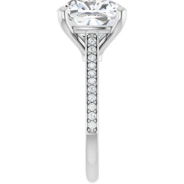 Claw-Prong Engagement Ring Image 4 Jimmy Smith Jewelers Decatur, AL
