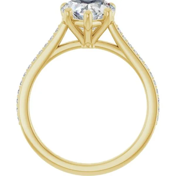Claw-Prong Engagement Ring Image 2 Natale Jewelers Sewell, NJ