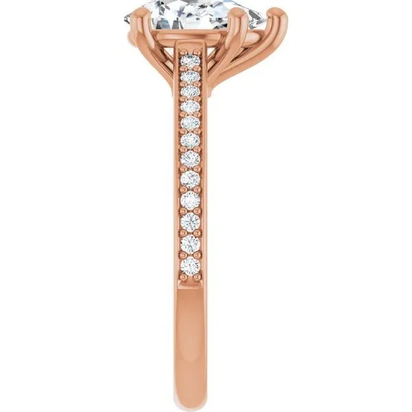 Claw-Prong Engagement Ring Image 4 Jimmy Smith Jewelers Decatur, AL