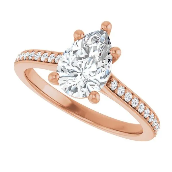 Claw-Prong Engagement Ring Image 5 Jimmy Smith Jewelers Decatur, AL