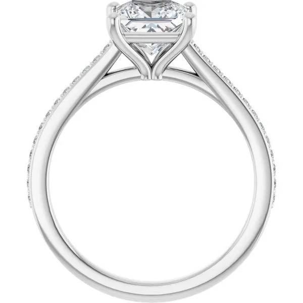 Claw-Prong Engagement Ring Image 2 Raleigh Diamond Fine Jewelry Raleigh, NC