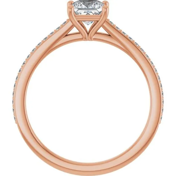 Claw-Prong Engagement Ring Image 2 JF Jones Jewelers Rochester, NY