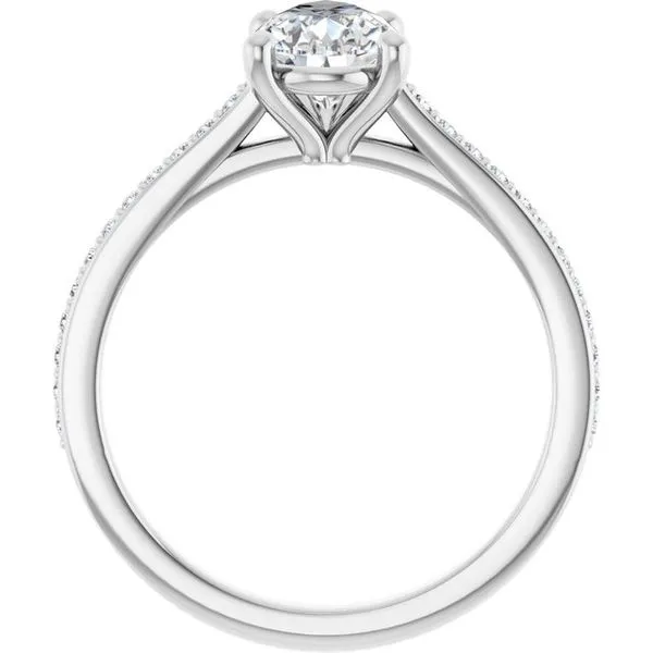 Claw-Prong Engagement Ring Image 2 Raleigh Diamond Fine Jewelry Raleigh, NC