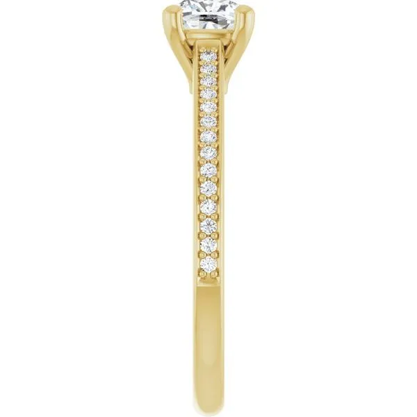 Claw-Prong Engagement Ring Image 4 Natale Jewelers Sewell, NJ