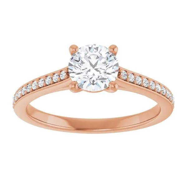 Claw-Prong Engagement Ring Image 3 Natale Jewelers Sewell, NJ