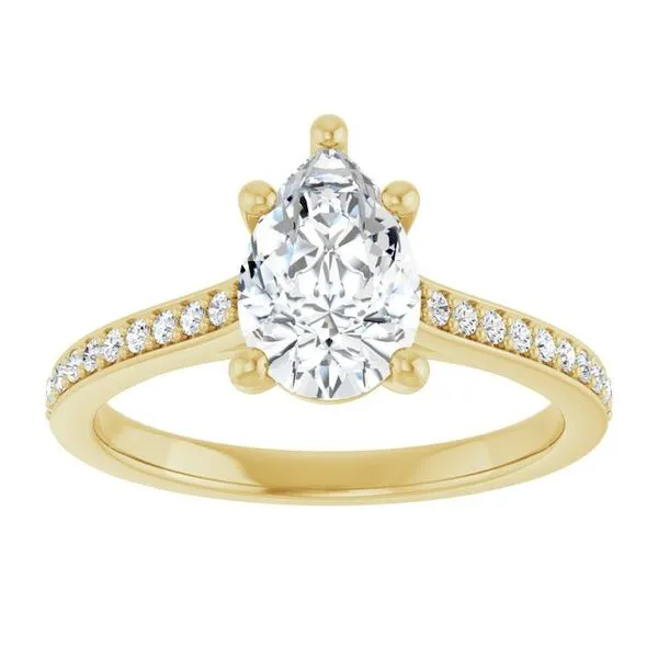 Claw-Prong Engagement Ring Image 3 Raleigh Diamond Fine Jewelry Raleigh, NC