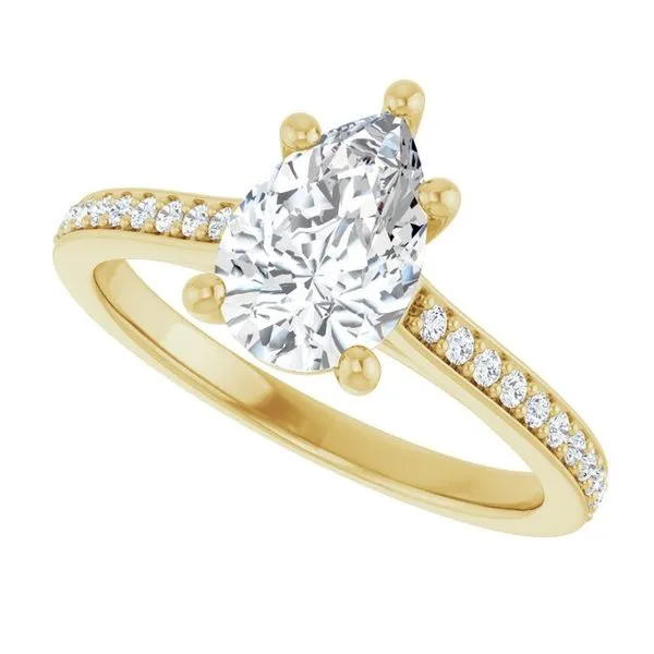 Claw-Prong Engagement Ring Image 5 Jimmy Smith Jewelers Decatur, AL