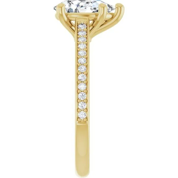 Claw-Prong Engagement Ring Image 4 J. Thomas Jewelers Rochester Hills, MI