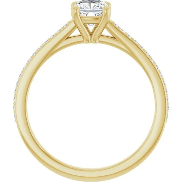 Claw-Prong Engagement Ring Image 2 JF Jones Jewelers Rochester, NY