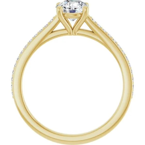 Claw-Prong Engagement Ring Image 2 JF Jones Jewelers Rochester, NY