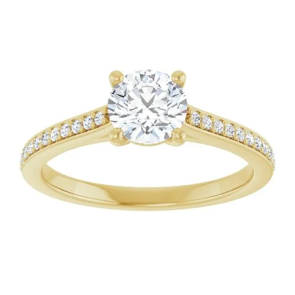 Claw-Prong Engagement Ring Image 3 Jimmy Smith Jewelers Decatur, AL