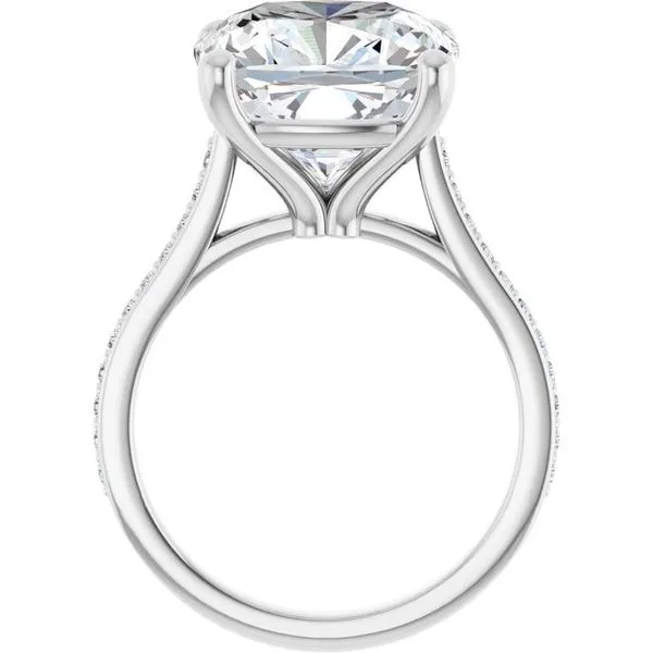 Claw-Prong Engagement Ring Image 2 Raleigh Diamond Fine Jewelry Raleigh, NC