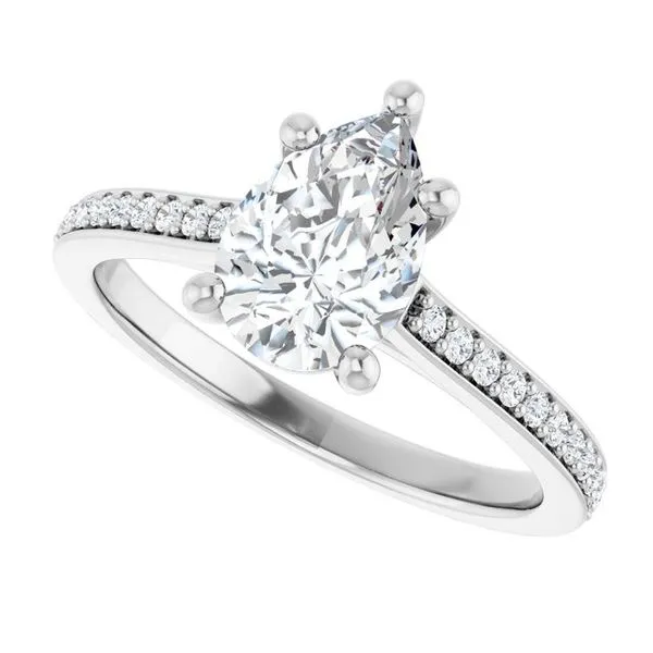 Claw-Prong Engagement Ring Image 5 Raleigh Diamond Fine Jewelry Raleigh, NC