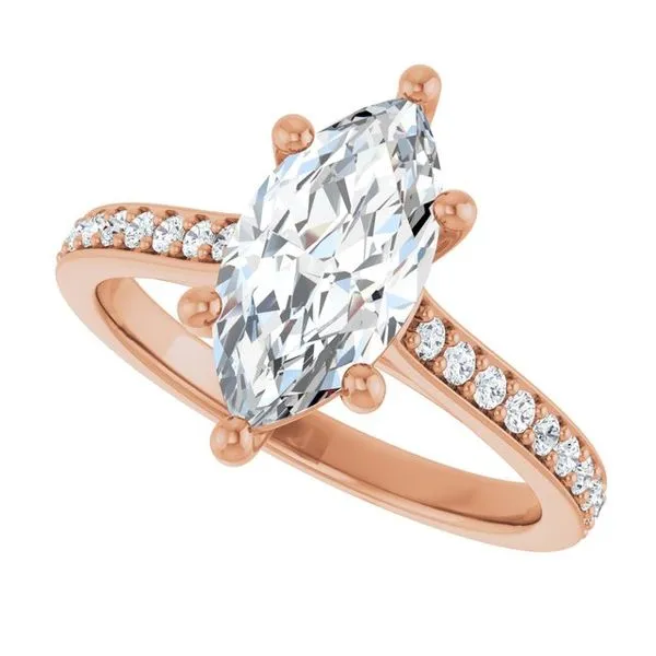 Claw-Prong Engagement Ring Image 5 Natale Jewelers Sewell, NJ