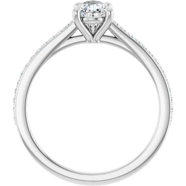 Claw-Prong Engagement Ring Image 2 JF Jones Jewelers Rochester, NY