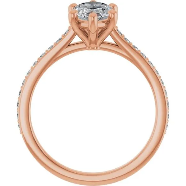 Claw-Prong Engagement Ring Image 2 Natale Jewelers Sewell, NJ