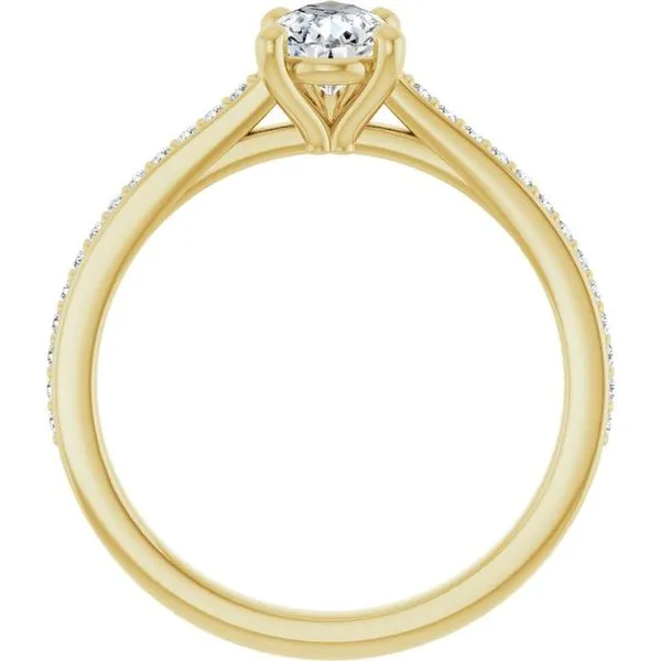 Claw-Prong Engagement Ring Image 2 Natale Jewelers Sewell, NJ