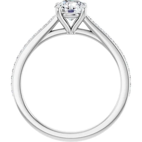 Claw-Prong Engagement Ring Image 2 Natale Jewelers Sewell, NJ