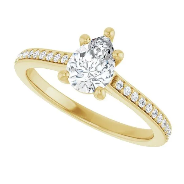 Claw-Prong Engagement Ring Image 5 Natale Jewelers Sewell, NJ