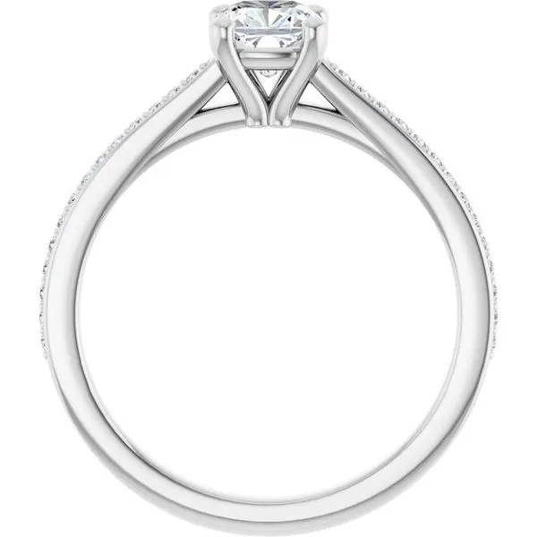 Claw-Prong Engagement Ring Image 2 Jimmy Smith Jewelers Decatur, AL