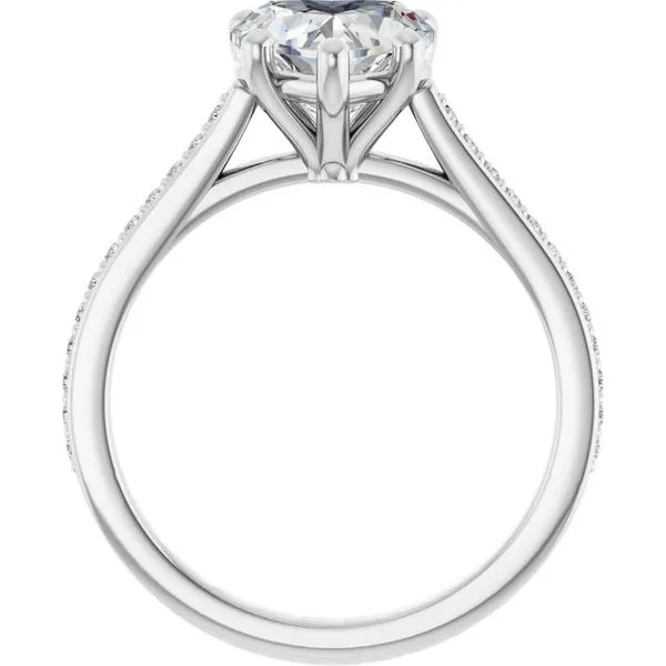Claw-Prong Engagement Ring Image 2 Natale Jewelers Sewell, NJ