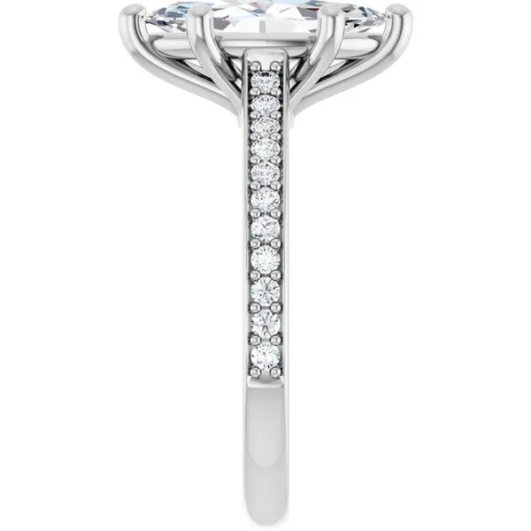 Claw-Prong Engagement Ring Image 4 Raleigh Diamond Fine Jewelry Raleigh, NC