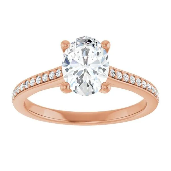 Claw-Prong Engagement Ring Image 3 Natale Jewelers Sewell, NJ