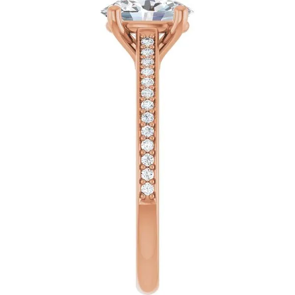 Claw-Prong Engagement Ring Image 4 Natale Jewelers Sewell, NJ