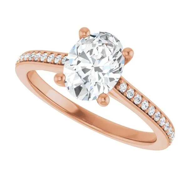 Claw-Prong Engagement Ring Image 5 JF Jones Jewelers Rochester, NY