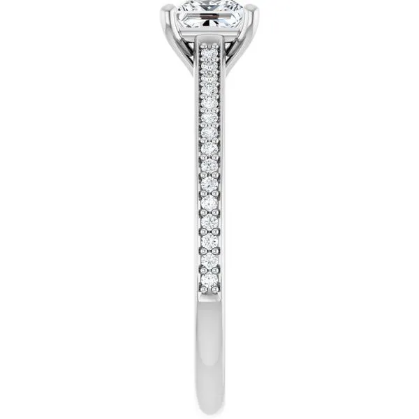 Claw-Prong Engagement Ring Image 4 JF Jones Jewelers Rochester, NY