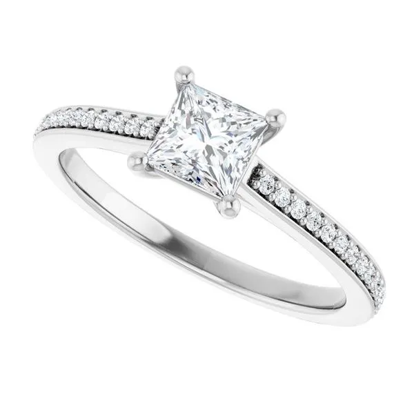 Claw-Prong Engagement Ring Image 5 J. Thomas Jewelers Rochester Hills, MI
