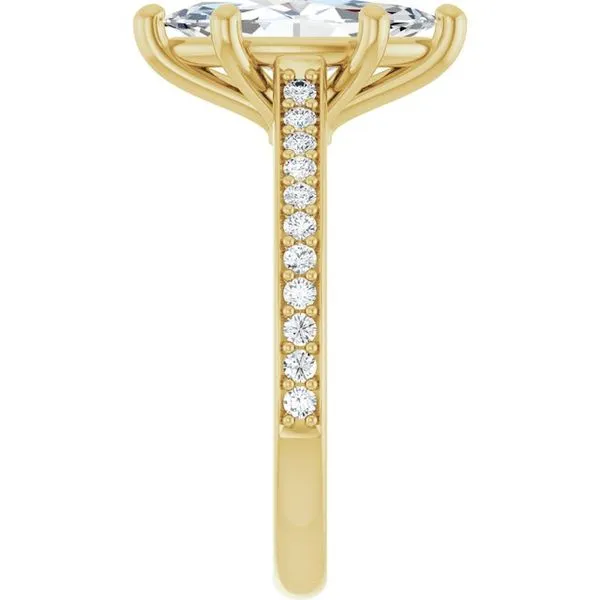 Claw-Prong Engagement Ring Image 4 Natale Jewelers Sewell, NJ