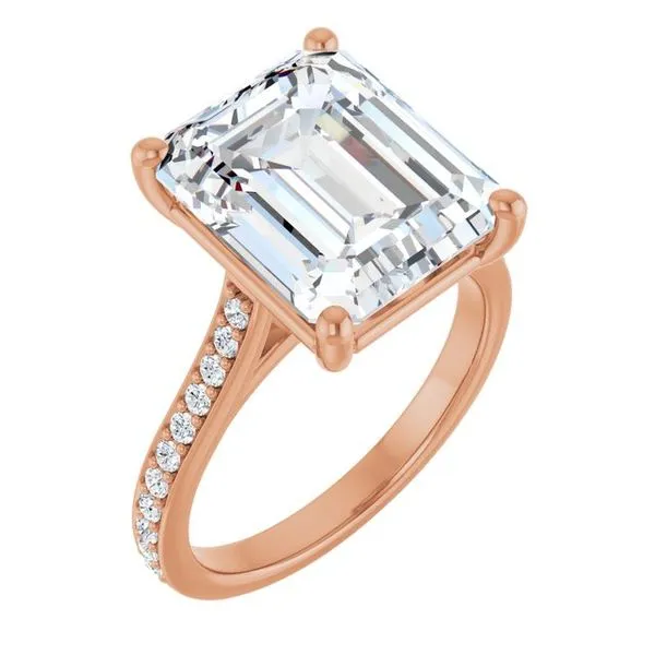 Claw-Prong Engagement Ring JF Jones Jewelers Rochester, NY