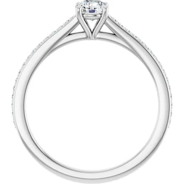 Claw-Prong Engagement Ring Image 2 Raleigh Diamond Fine Jewelry Raleigh, NC