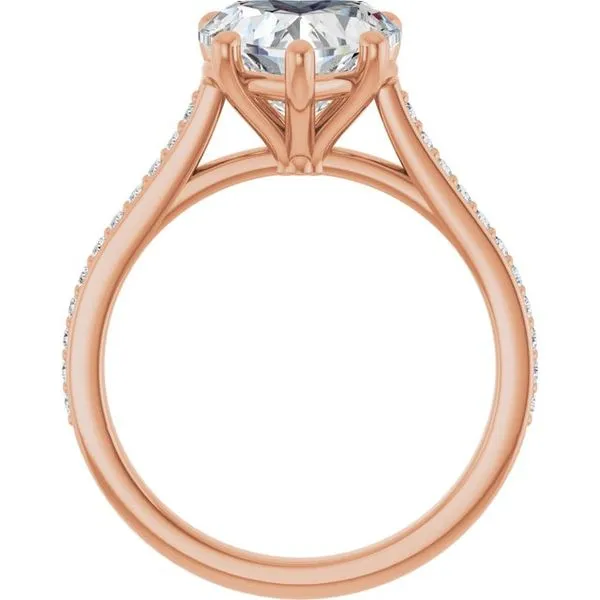 Claw-Prong Engagement Ring Image 2 Natale Jewelers Sewell, NJ