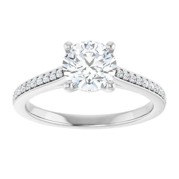 Claw-Prong Engagement Ring Image 3 J. Thomas Jewelers Rochester Hills, MI