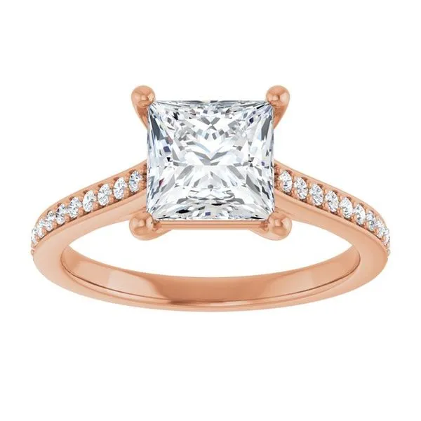 Claw-Prong Engagement Ring Image 3 Jimmy Smith Jewelers Decatur, AL