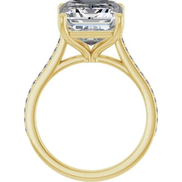 Claw-Prong Engagement Ring Image 2 Raleigh Diamond Fine Jewelry Raleigh, NC