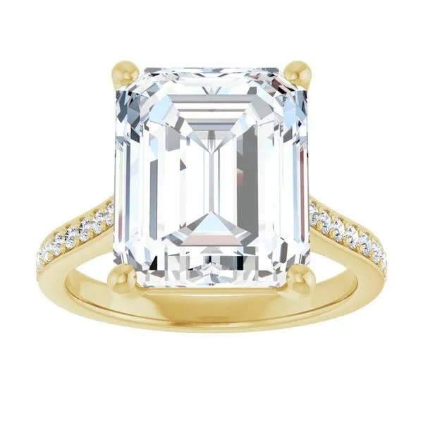 Claw-Prong Engagement Ring Image 3 Jimmy Smith Jewelers Decatur, AL