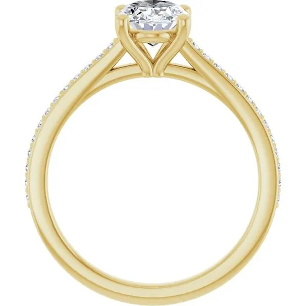 Claw-Prong Engagement Ring Image 2 JF Jones Jewelers Rochester, NY
