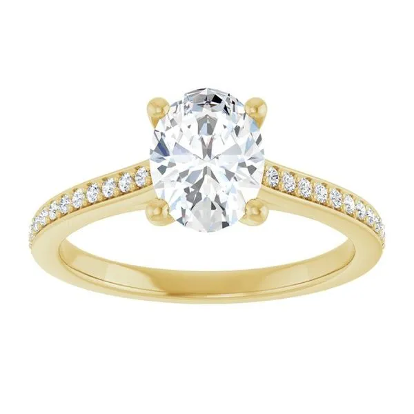 Claw-Prong Engagement Ring Image 3 Natale Jewelers Sewell, NJ